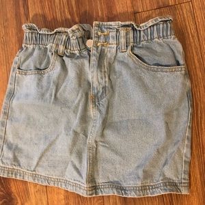 MINI JEAN SKIRT